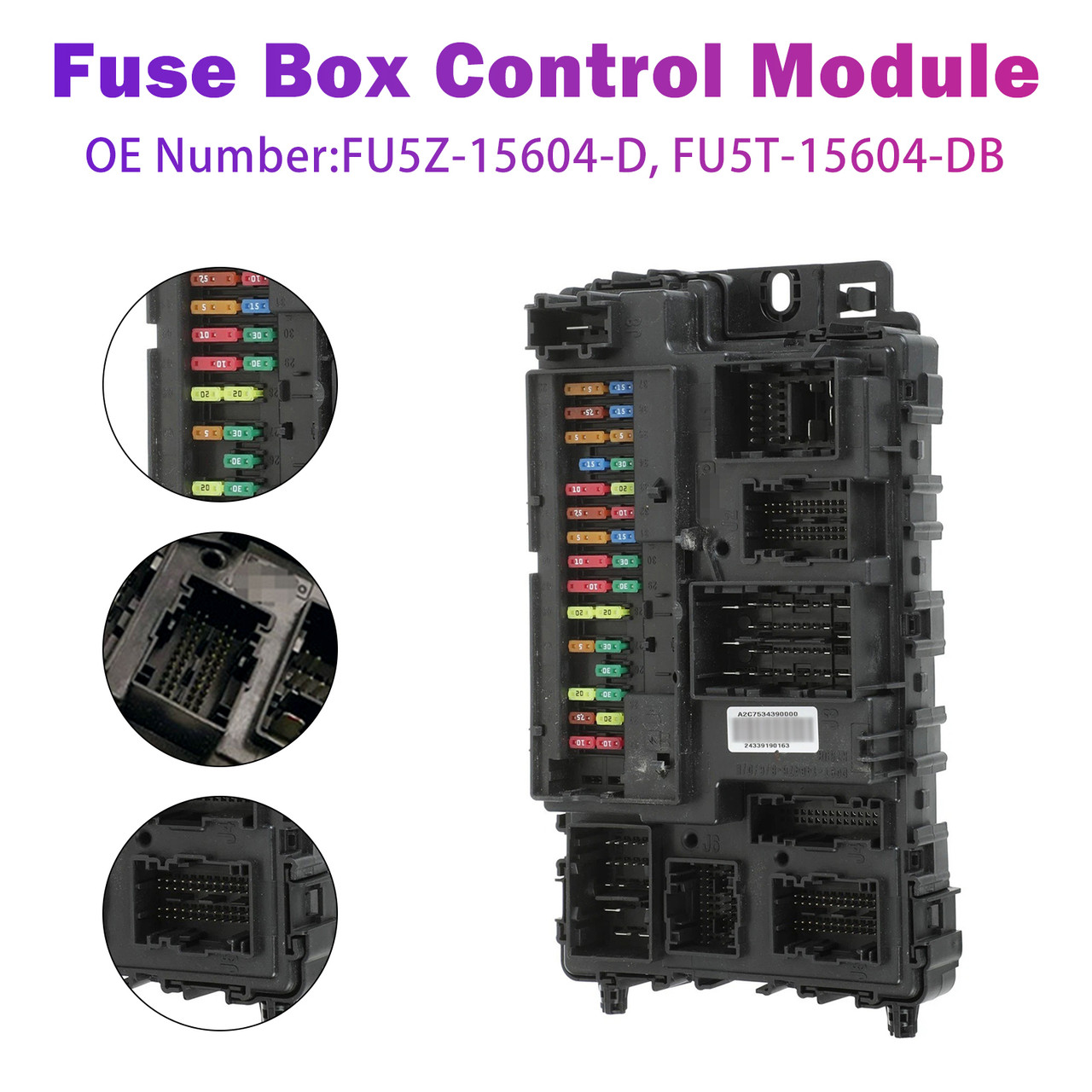 2015-2018 Ford Edge Fuse Box Control Module FU5Z-15604-D Generic