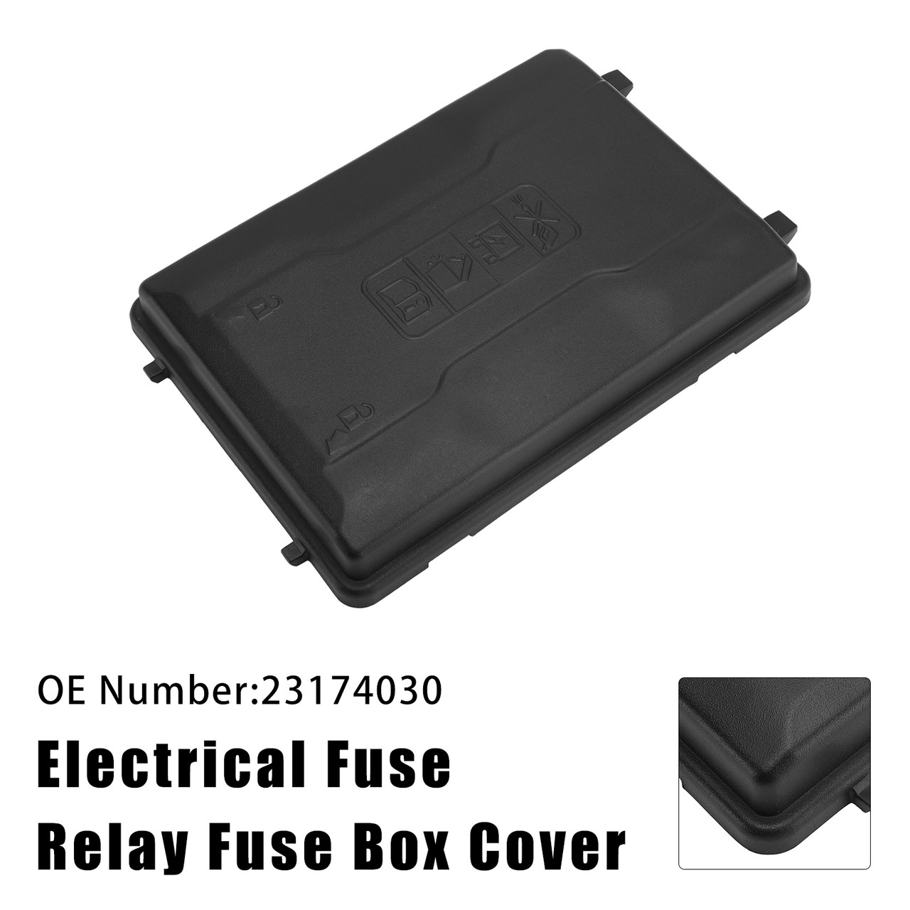 2014-2019 Chevy Sierra Silverado Electrical Fuse Relay Fuse Box Cover 23174030 Generic