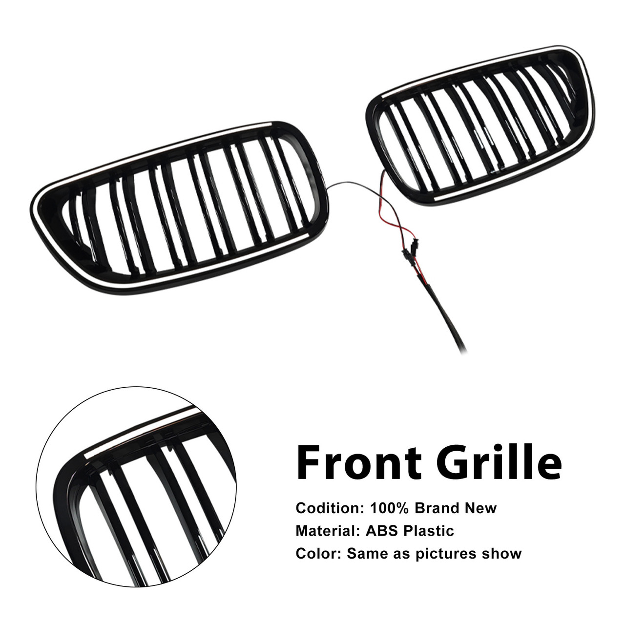 2012-2018 BMW 2 Series F22 F23 F24 Front Kidney Grille Generic