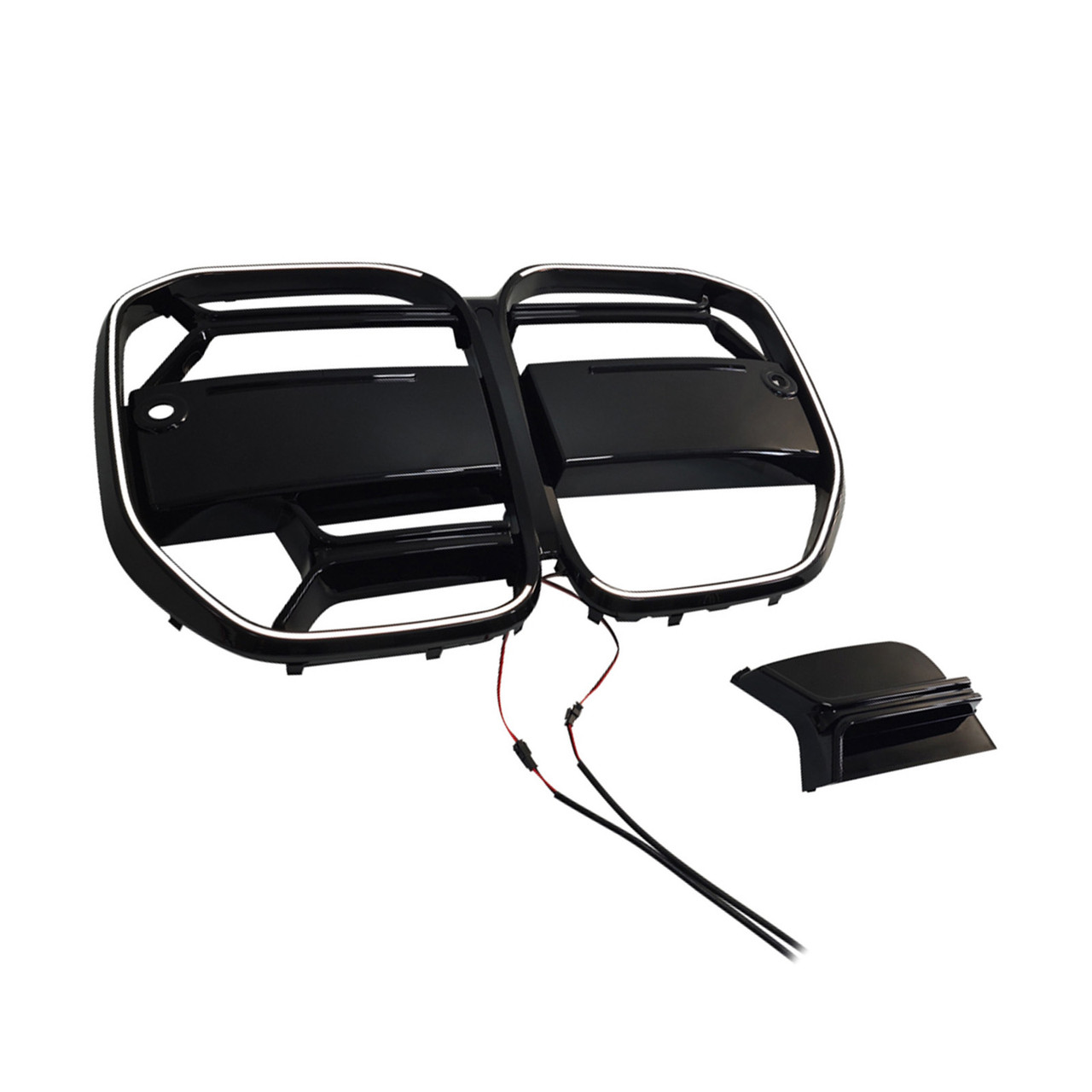 2020-2025 BMW 4 Series G22 G23 G82 CS-Style Front Bumper Grille With ACC Generic