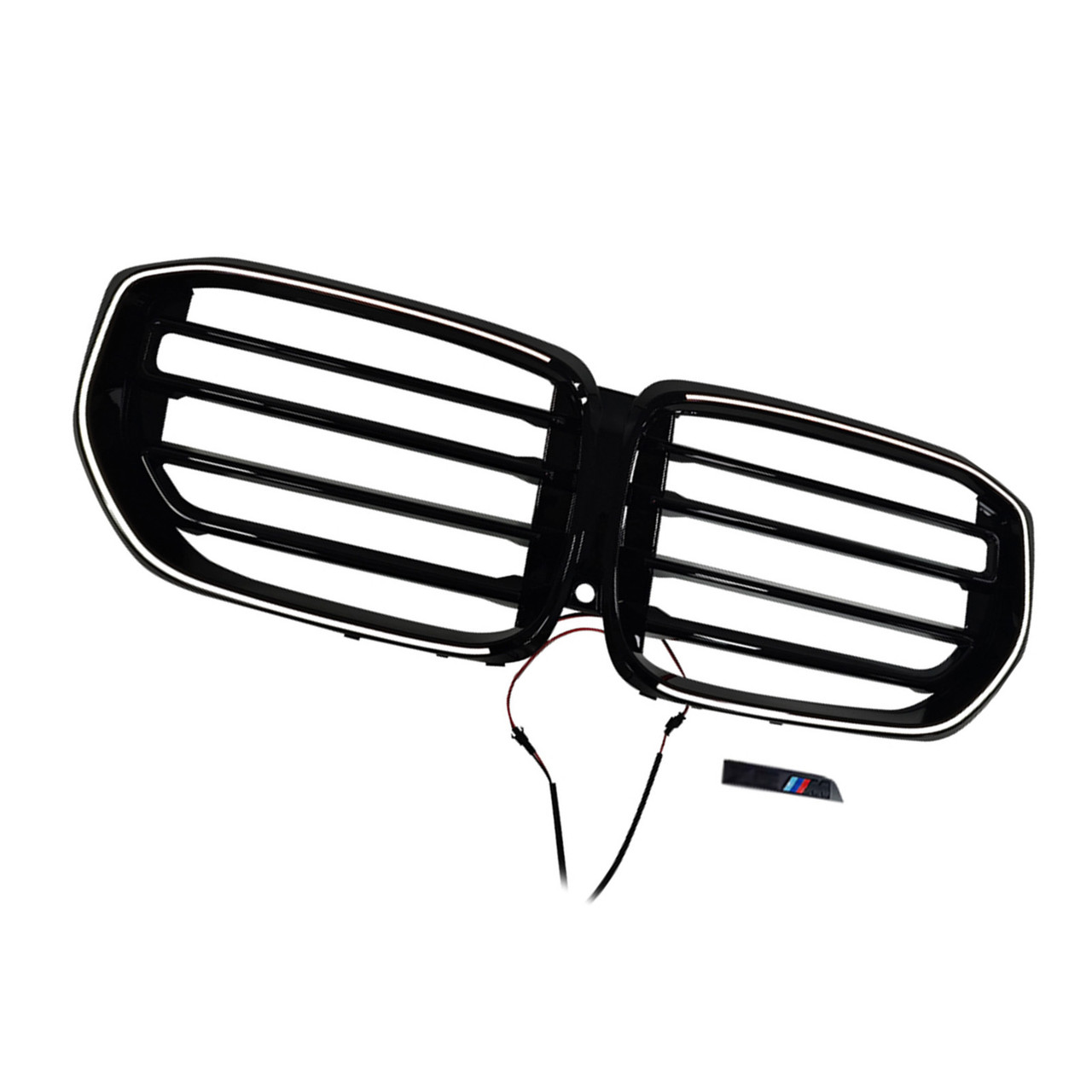 2024 BMW X5 G05 G18 M-Style Front Bumper Grille Gloss Black Generic