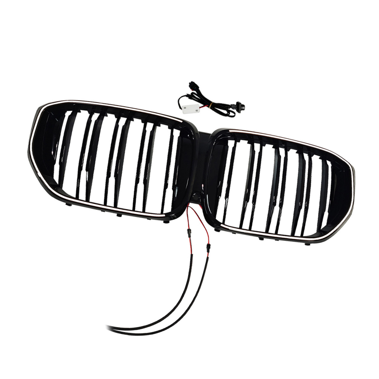 2024 BMW X5 G05 G18 Front Bumper Grille Black Gloss Black Generic
