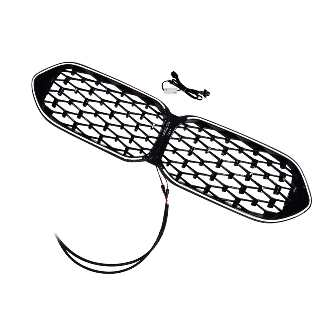 2020-2023 BMW 2 Series Gran Coupe F44 Front Grille Gloss Black Generic
