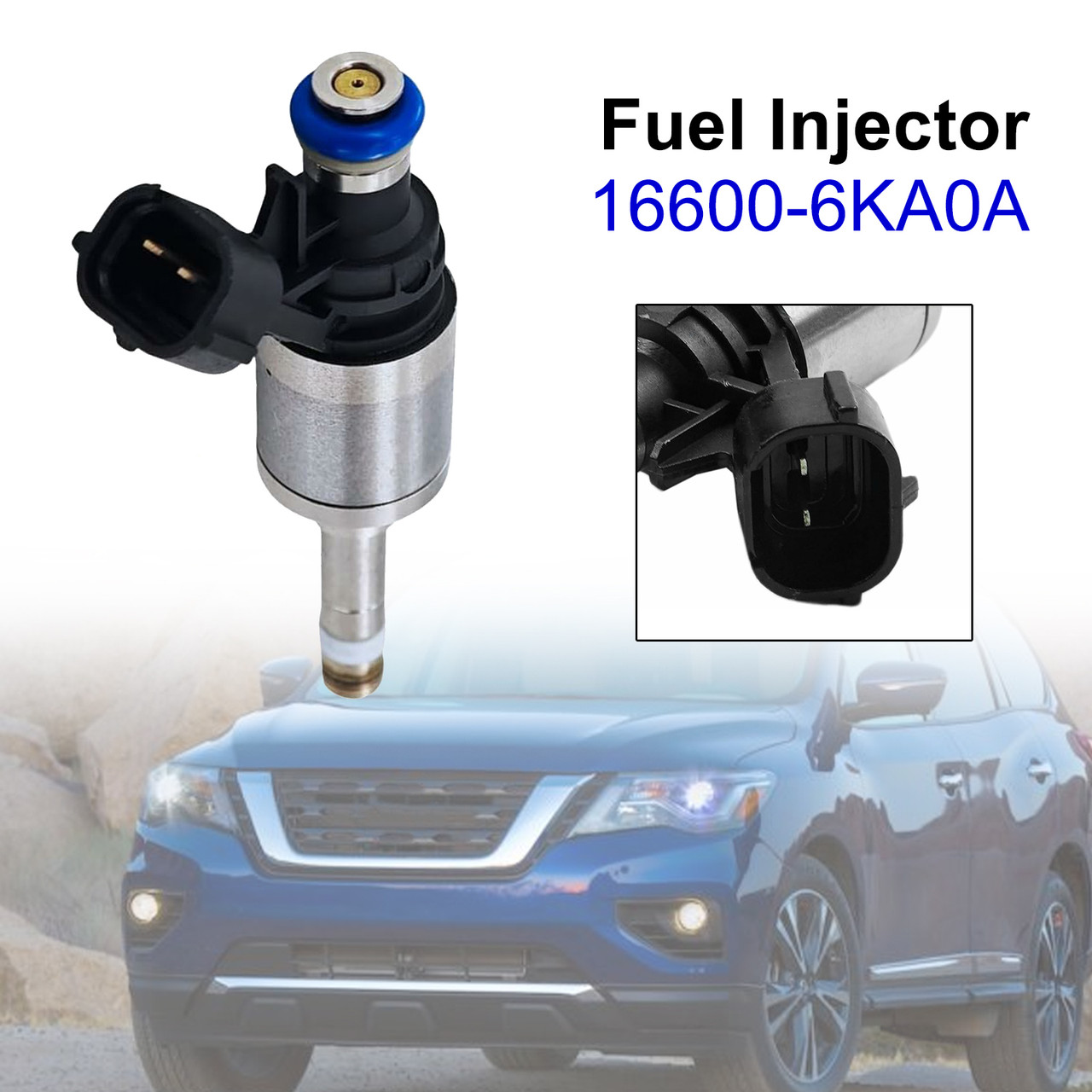 2017-2020 Infiniti QX60 1Pcs Fuel Injector 16600-6KA0A Generic