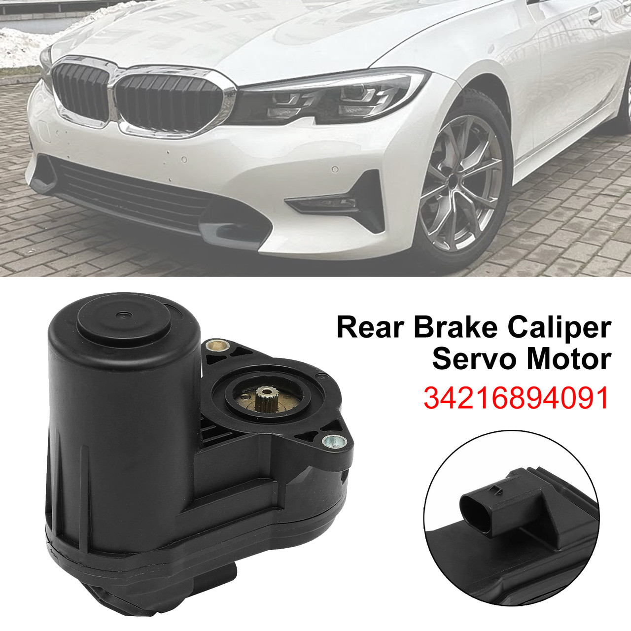 2019-2020 BMW 330i M340i Z4 Rear Brake Caliper Servo Motor 34216894091 Generic