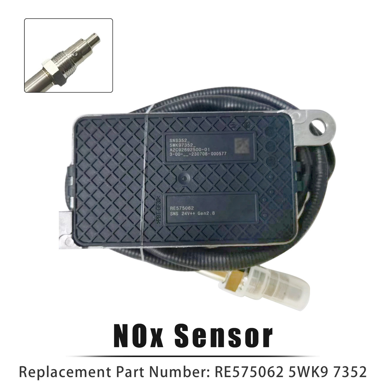 RE575062 5WK9 7352 NOx Sensor Nitrogen Oxide Sensor For John Deere Tractor