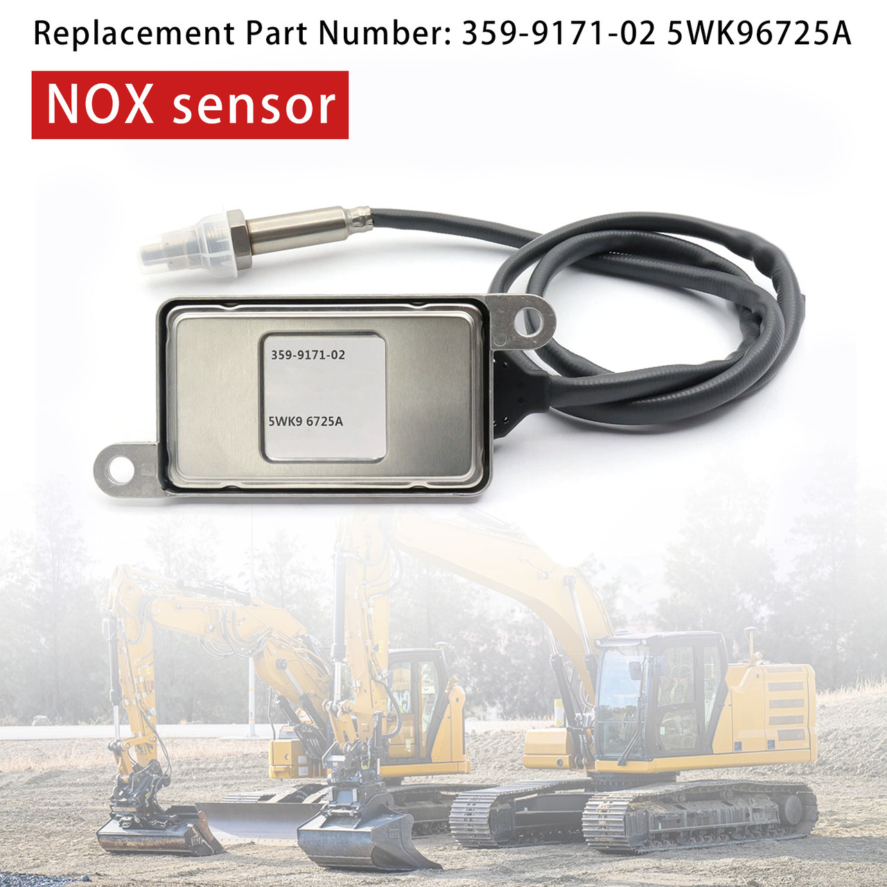 359-9171-02 5WK96725A Nitrogen Oxide Nox Sensor For CAT Caterpillar 359917102