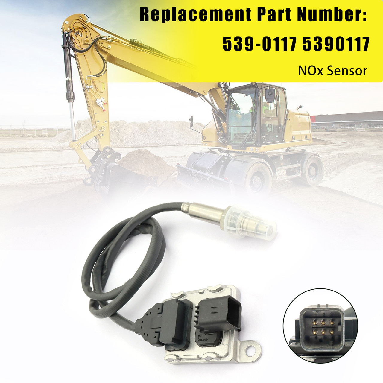 539-0117 5390117 Nitrogen Oxide Nox Sensor For CAT Caterpillar