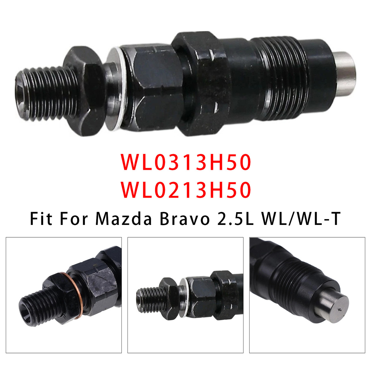 1Pcs Fuel Injector For Mazda BT50 2.5 B-Series Ford Courier 2.5L WL0213H50