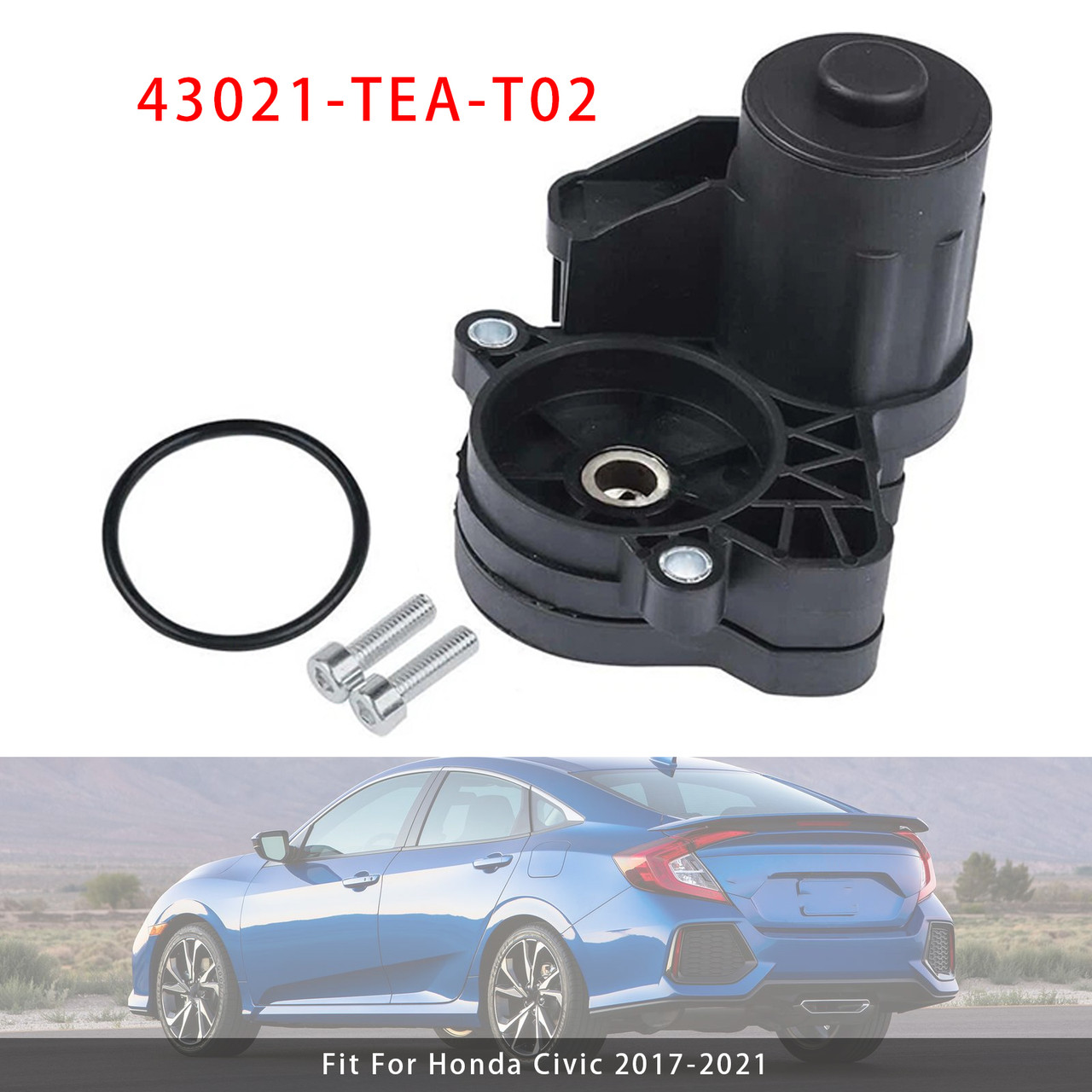 2017-2021 Honda Civic Rear Left Parking Brake Actuator 43021-TEA-T02 Generic