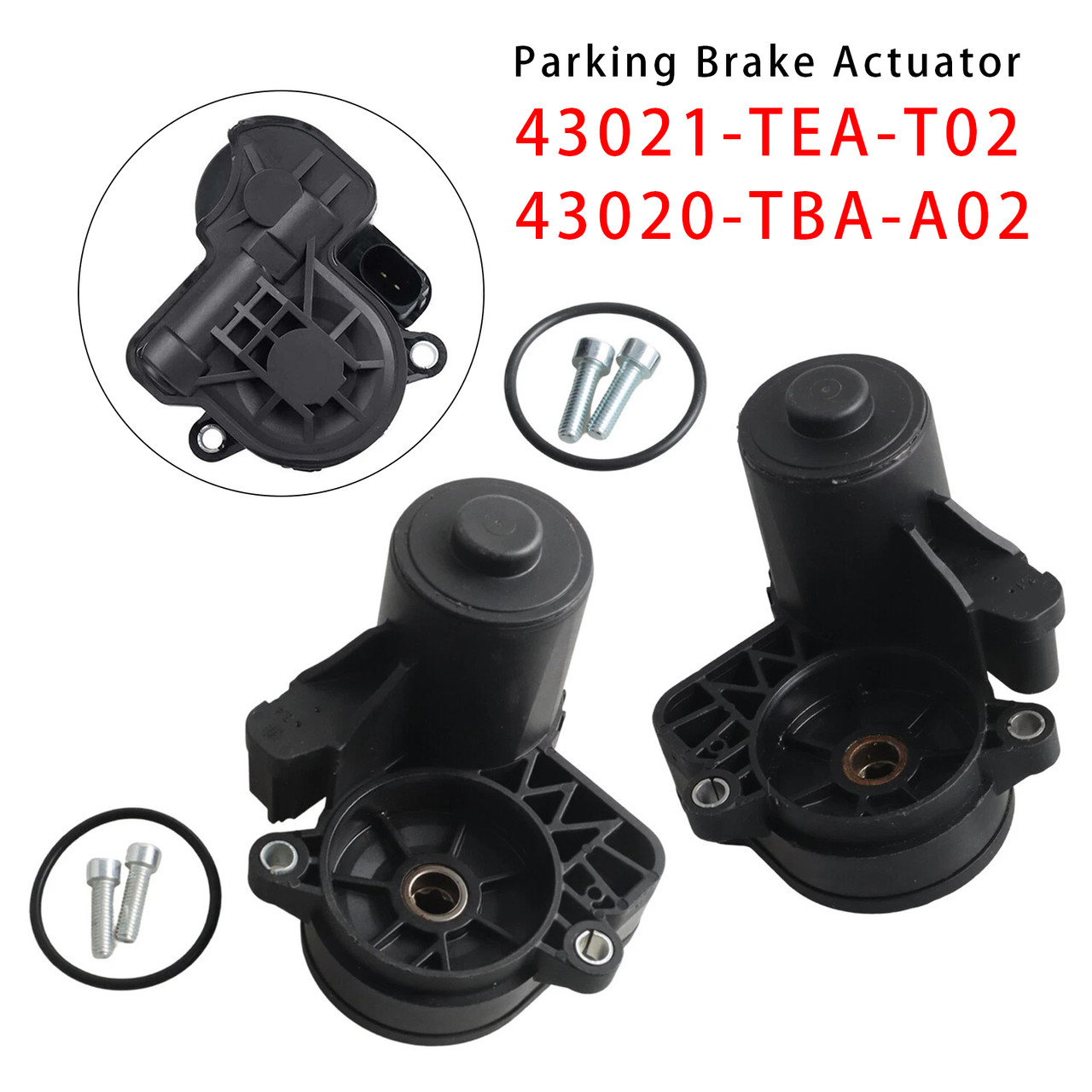 2017-2021 Honda Civic 2X Rear Parking Brake Actuator 43020-TBA-A02 Generic