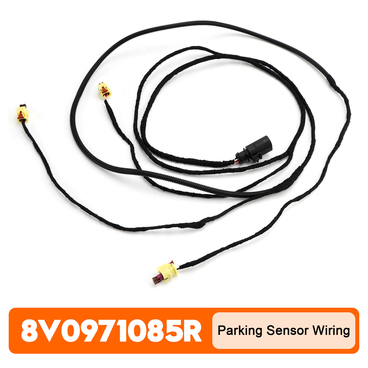 2018-2023 Audi A3 8V Parking Sensor Wiring Loom Front With Plugs 8V0971085R Generic