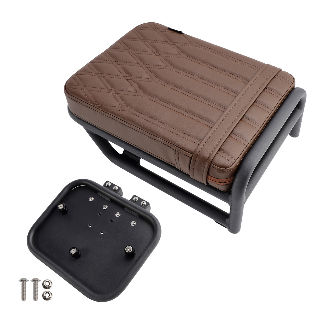 2020-2023 HONDA CT125 huntercub 125 Rear Seat Cushion & Saddlebag Bracket Kit Reseau Black Generic