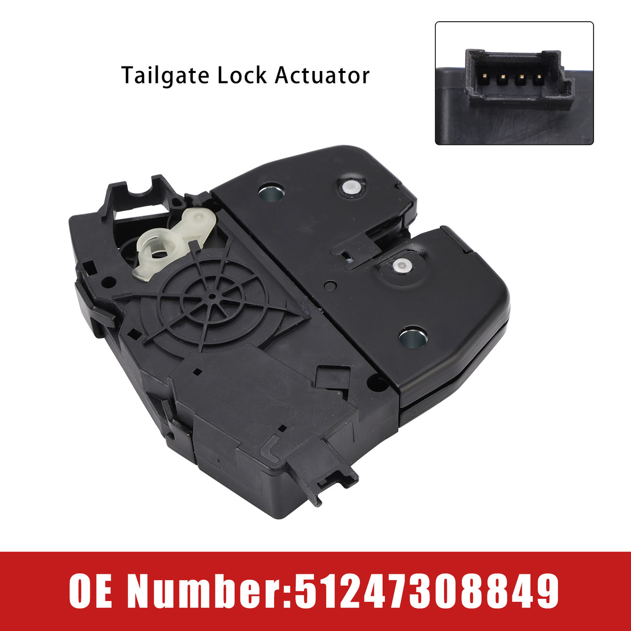 2006-2013 BMW X5 E70 xDrive 30d 30i  Tailgate Lock Actuator 51247308849 Generic
