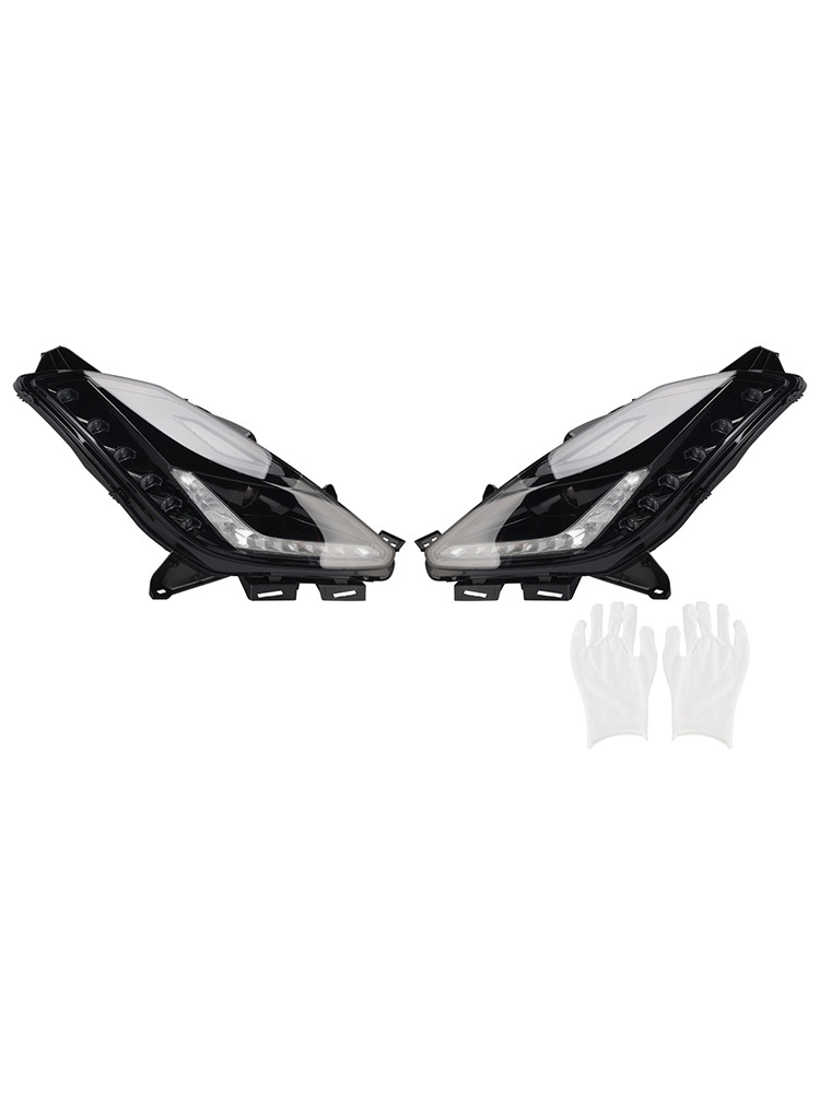2014-2019 Chevy Corvette C7 Z06 Left+Right HID Xenon Headlight Assembly W/ Ballast 8pin Generic