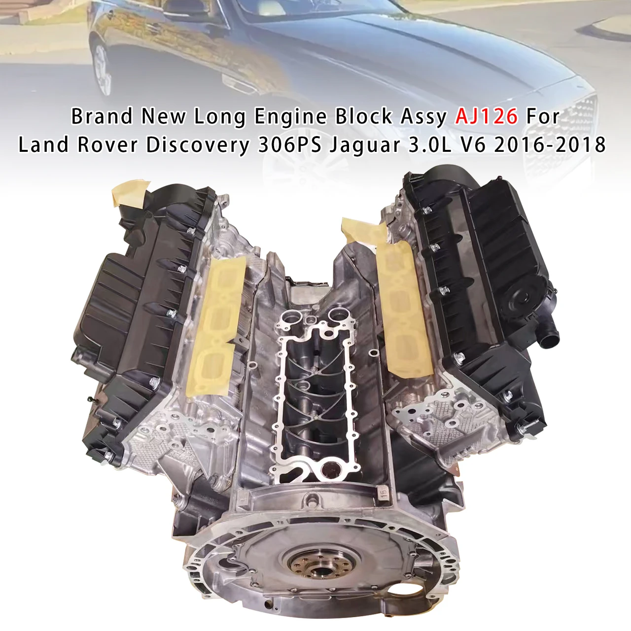 2016-2018 Land Rover Discovery 306PS Jaguar 3.0L V6 Brand New Long Engine Block Assy AJ126