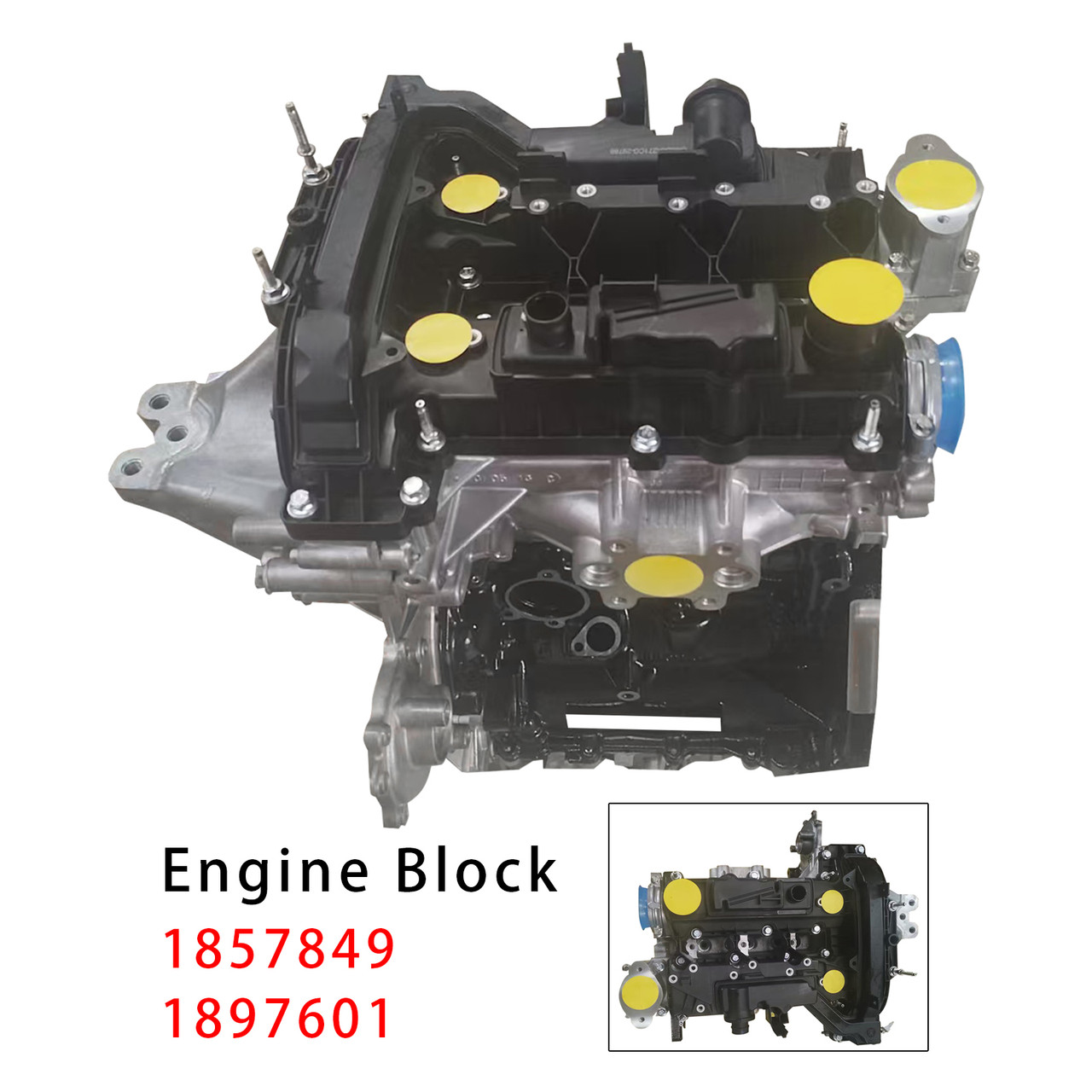 Brand New Engine Motor Assembly M1DA M1DC M2DA M2DC SFDB 1857849 1897601 For Ford 1.0 Ecoboost