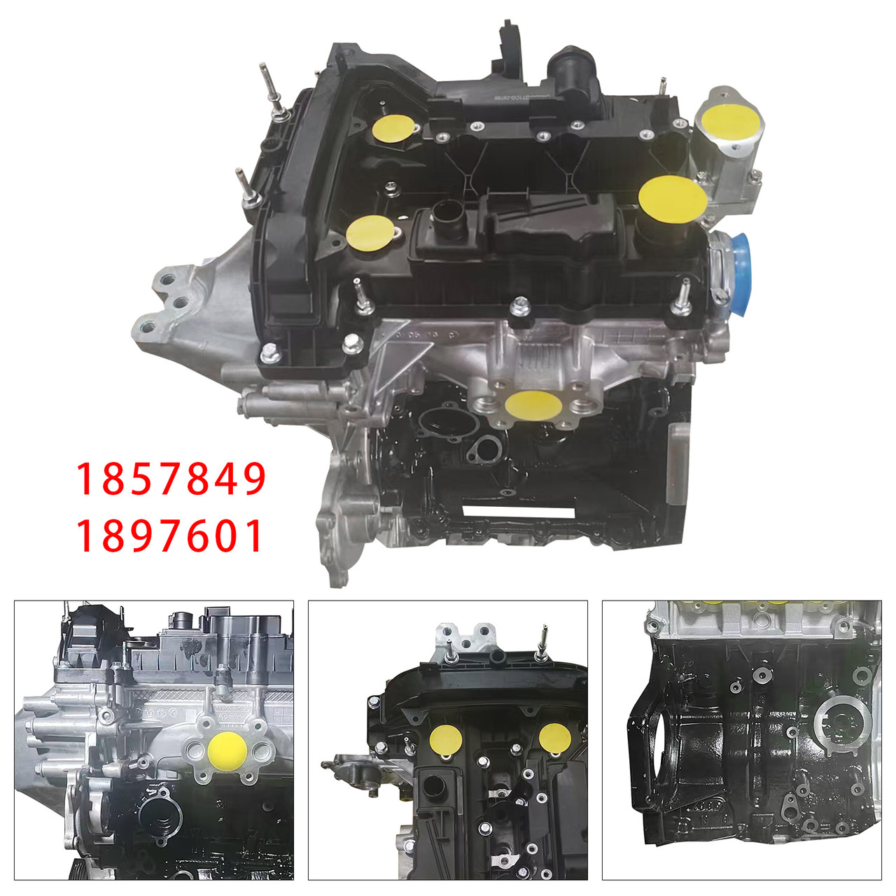 Brand New Engine Motor Assembly M1DA M1DC M2DA M2DC SFDB 1857849 1897601 For Ford 1.0 Ecoboost