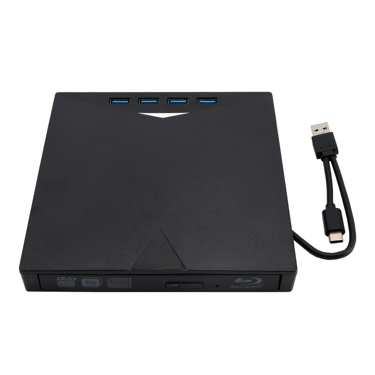 7 IN 1 BD Burner External Drive 4K Blue Ray Burner BD-RW BD DVD RW Disc Writer