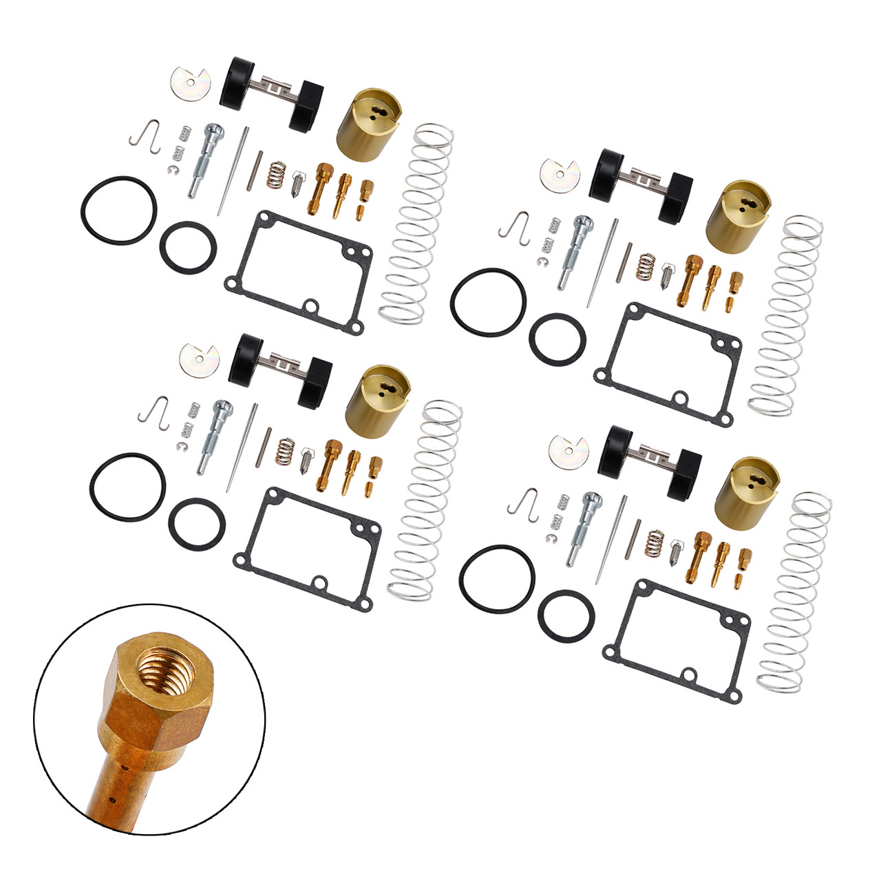 Carburetor Rebuild Repair Kit 4 set fit for Yamaha DT125