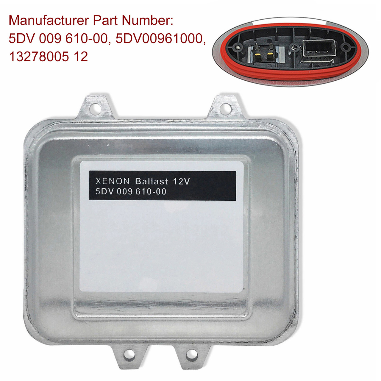 2011-2013 Buick Regal Xenon HID Headlight Ballast Control Unit Igniter Module 5DV00961000 Generic