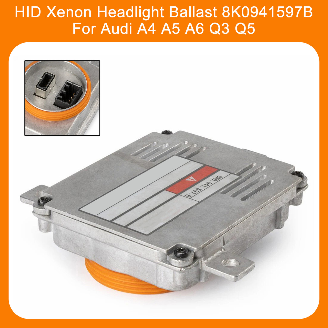 HID Xenon Headlight Ballast 8K0941597B For Audi A4 A5 A6 Q3 Q5