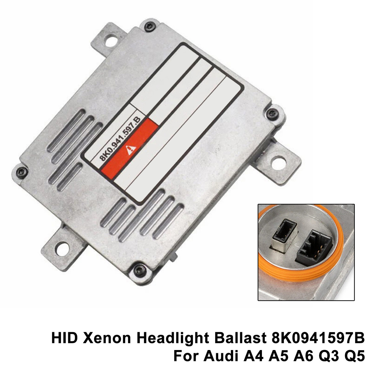 HID Xenon Headlight Ballast 8K0941597B For Audi A4 A5 A6 Q3 Q5