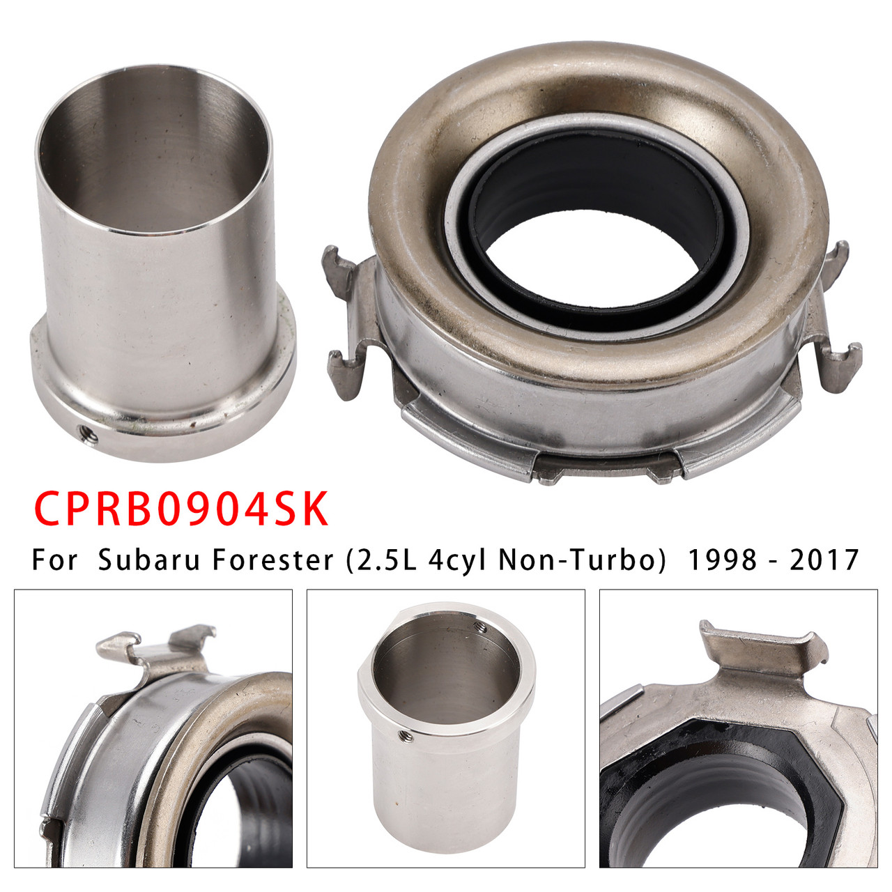 Clutch Throwout Release Bearing & Repair Sleeve Kit CPRB0904SK For Baja BRZ Crosstrek Impreza Forester