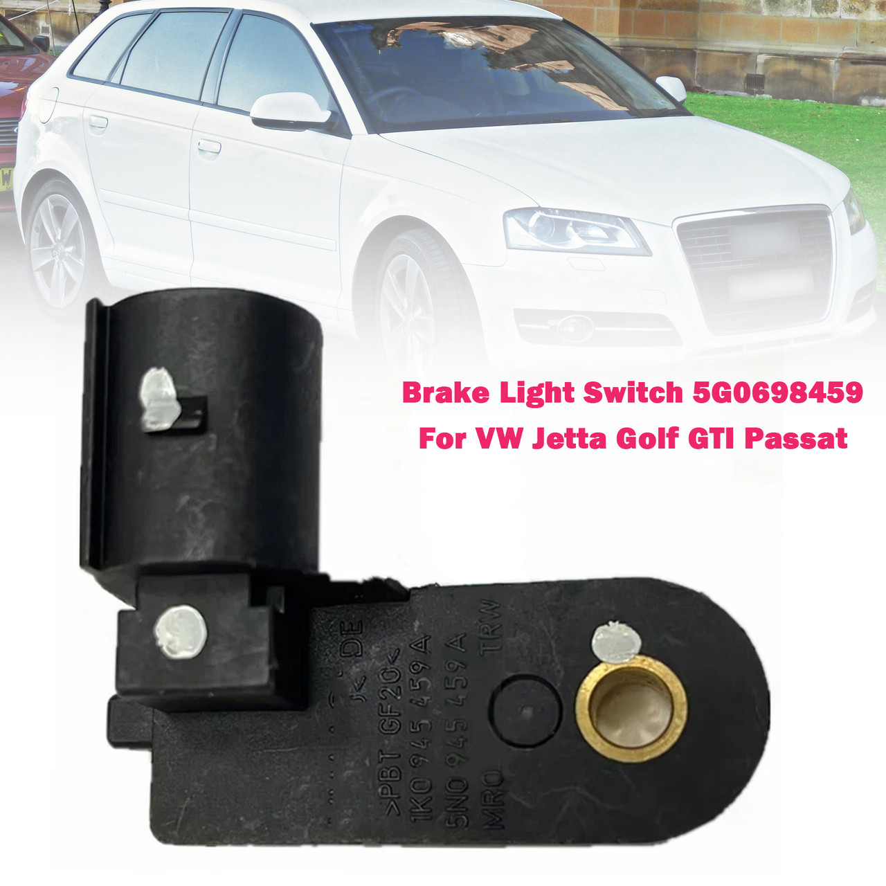 VW Jetta Golf GTI Passat Brake Light Switch 5G0698459 Generic
