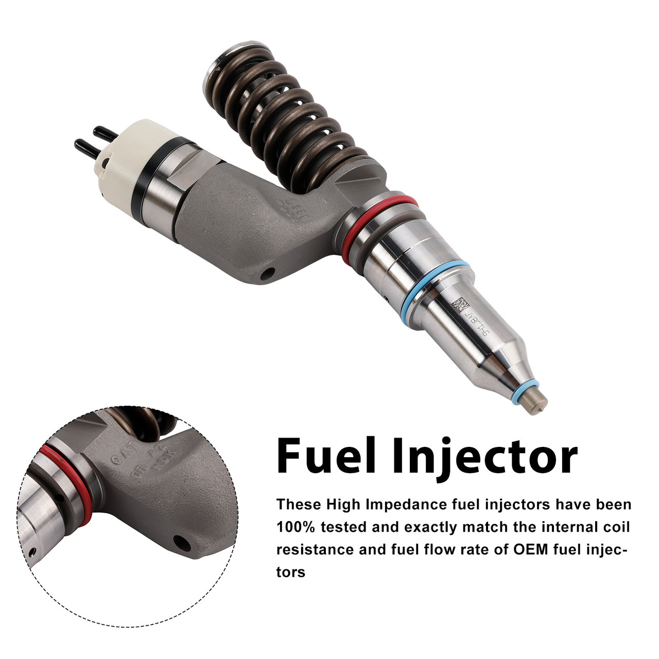 1Pcs Fuel Injector For Caterpillar Engine C15 C16 3406E 10R-1273 10R-8501