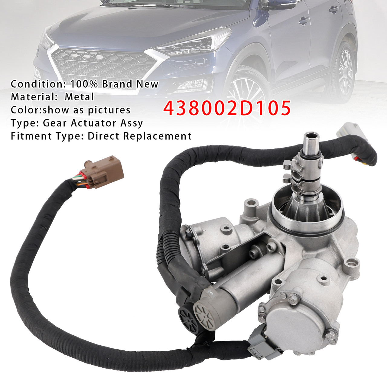 2018-2021 Hyundai Tucson Gear Actuator Assy 438002D105 Generic