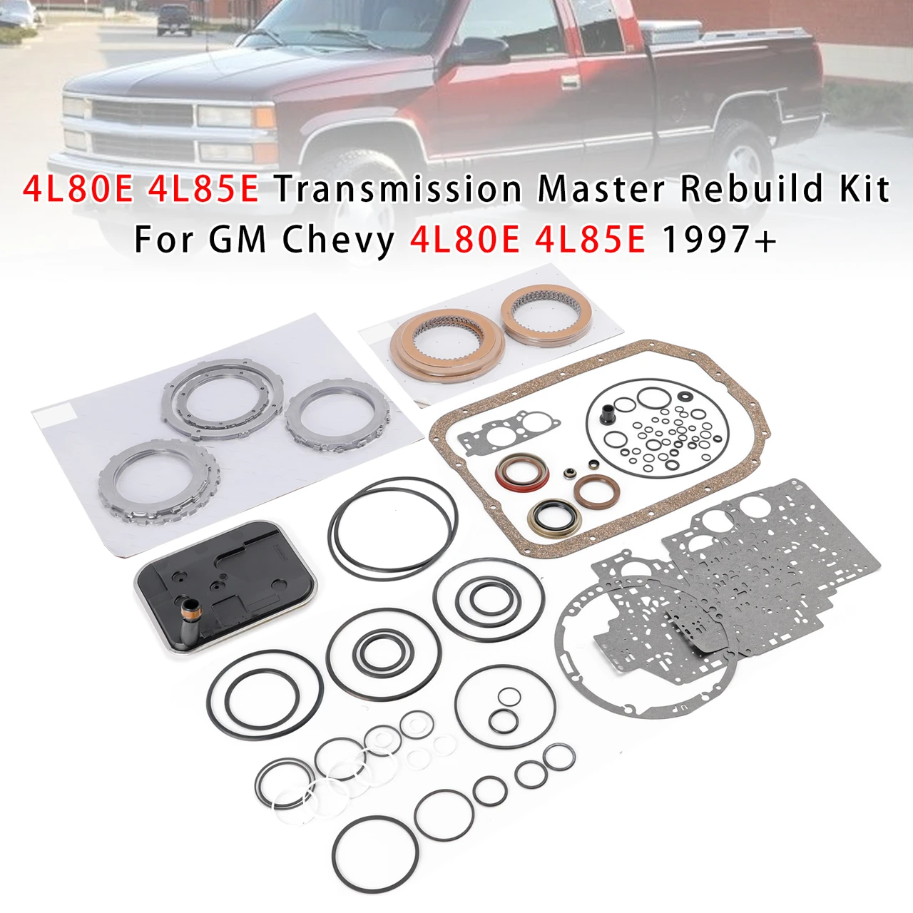 1997+ GM Chevy Transmission Master Rebuild Kit 4L80E 4L85E Generic