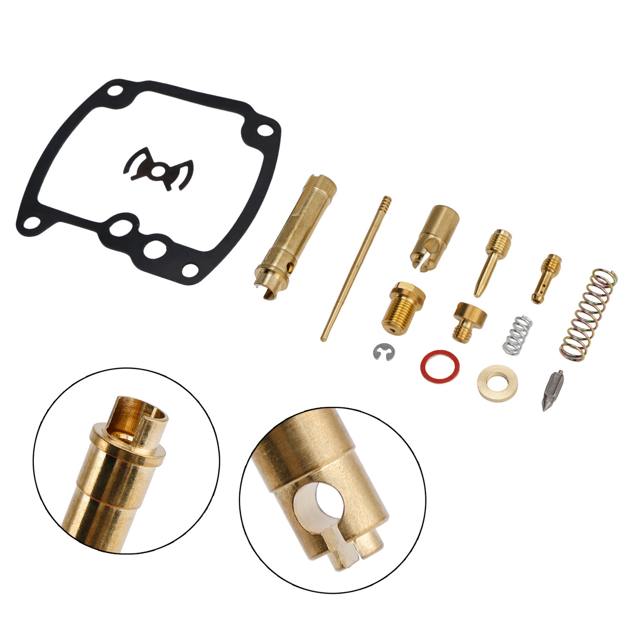 1973-1975 Kawasaki KH250 S1 Carburetor Repair Kit Generic