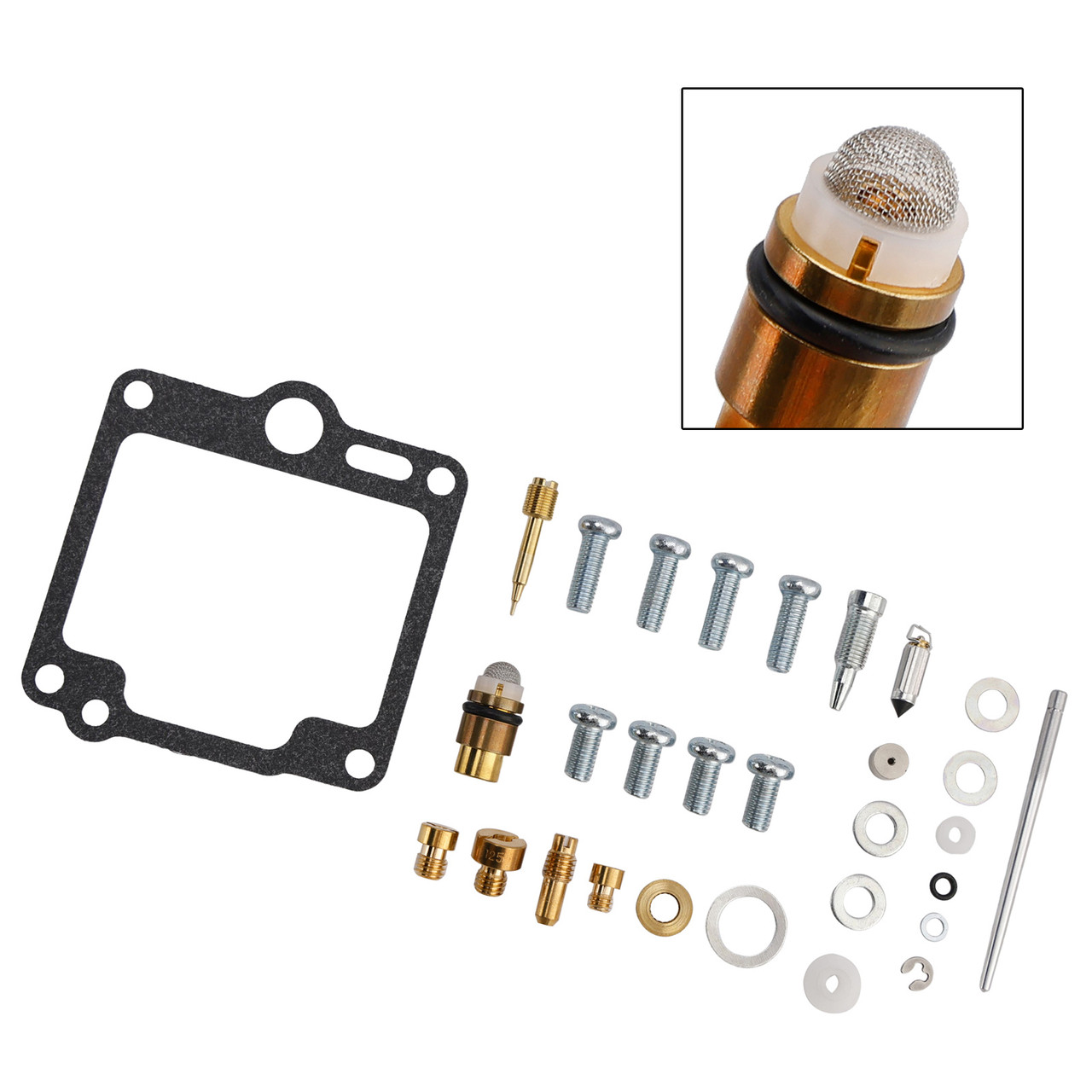 1989-1997 Yamaha XV750 Virago 750 1 set Carburetor Rebuild Repair Kit Generic