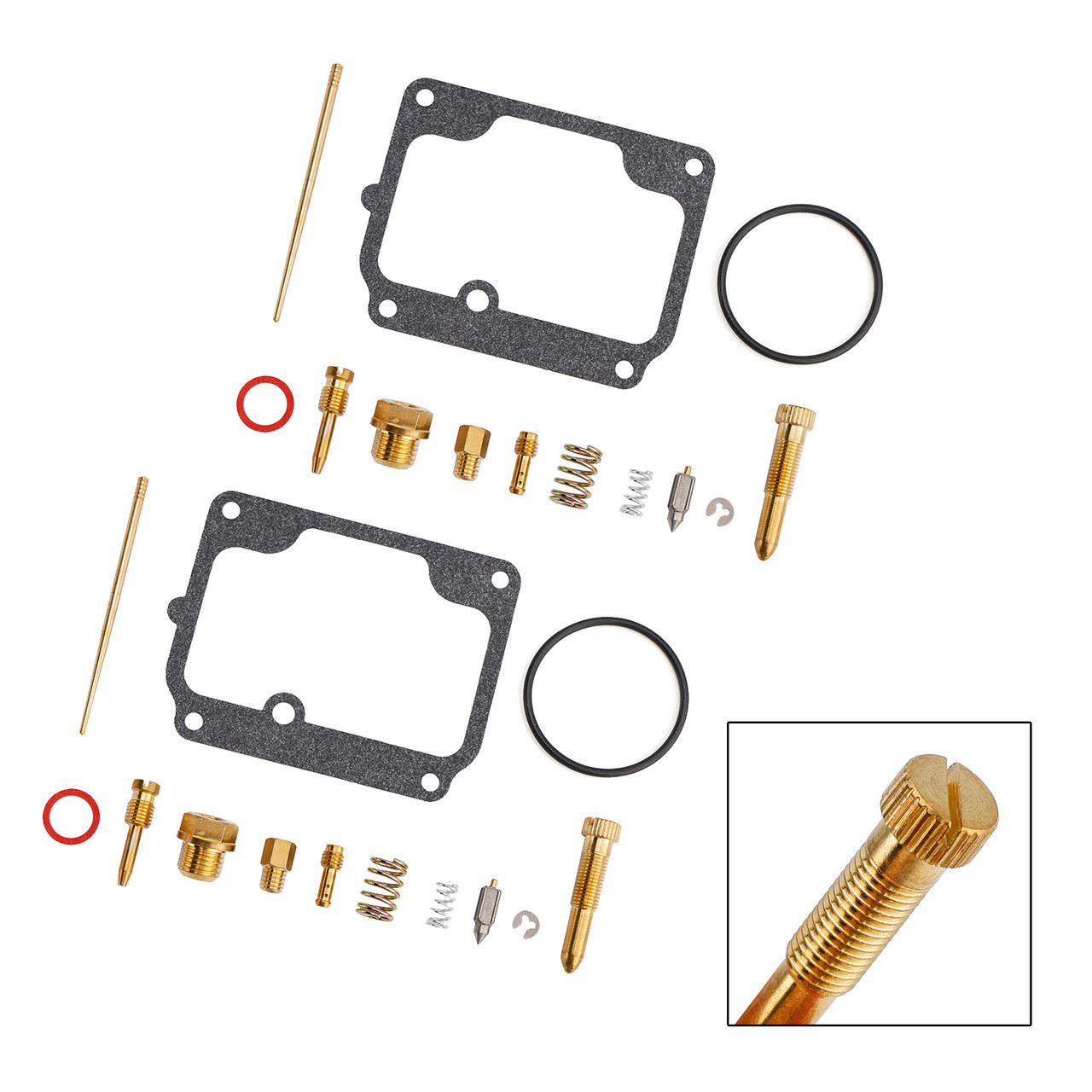 Yamaha RD250A RD250B 2 set Carburetor Rebuild Repair Kit Generic