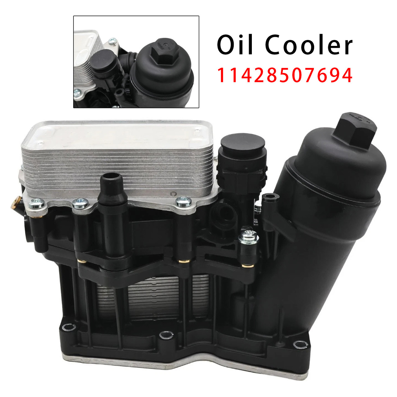2009-2017 BMW X1 X3 X5 Engine Oil Cooler 11428507694 Generic