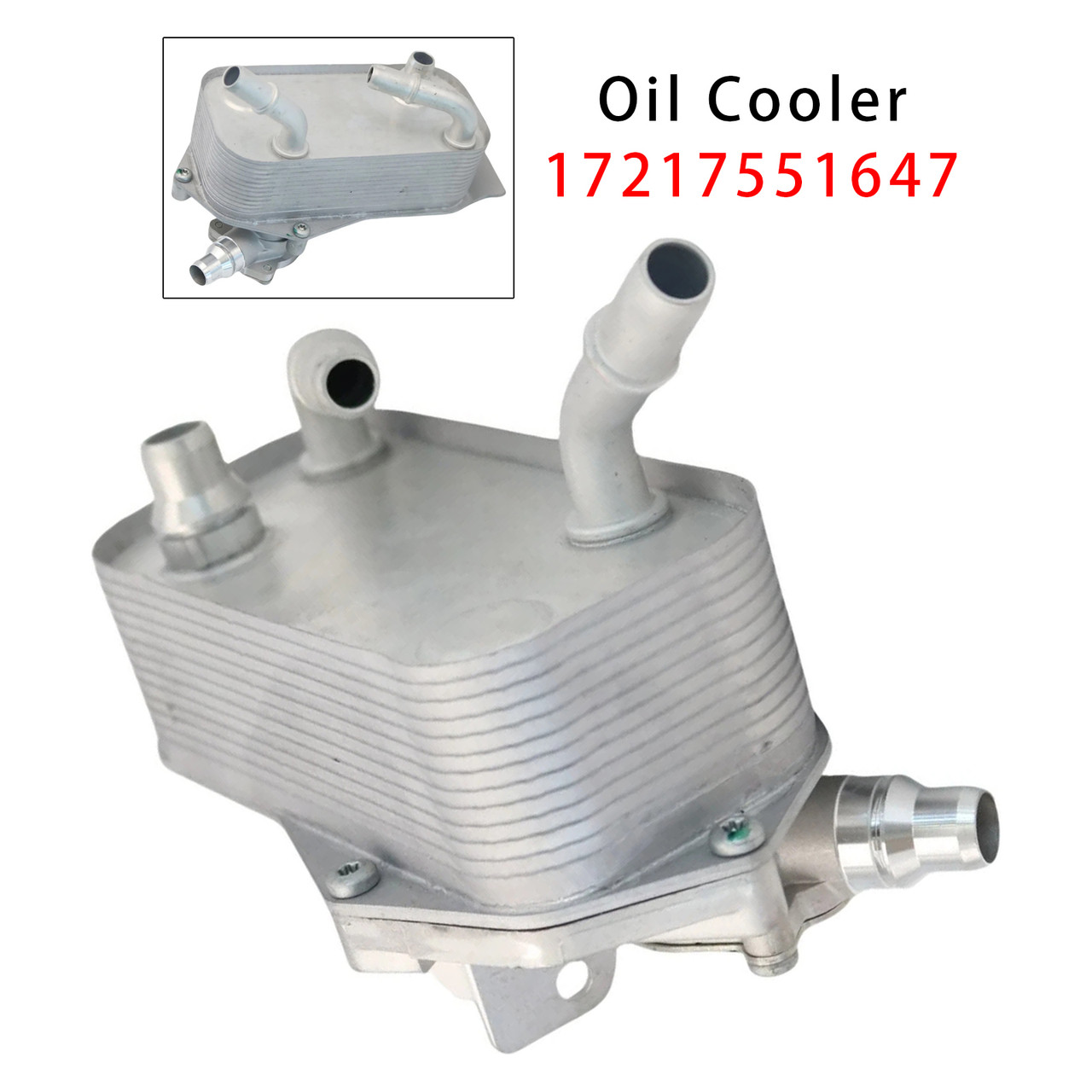 2006-2015 BMW 325i 328i 330i 335i X1 Z4 2.0L 3.0L 13 Engine Oil Cooler 17217551647 Generic