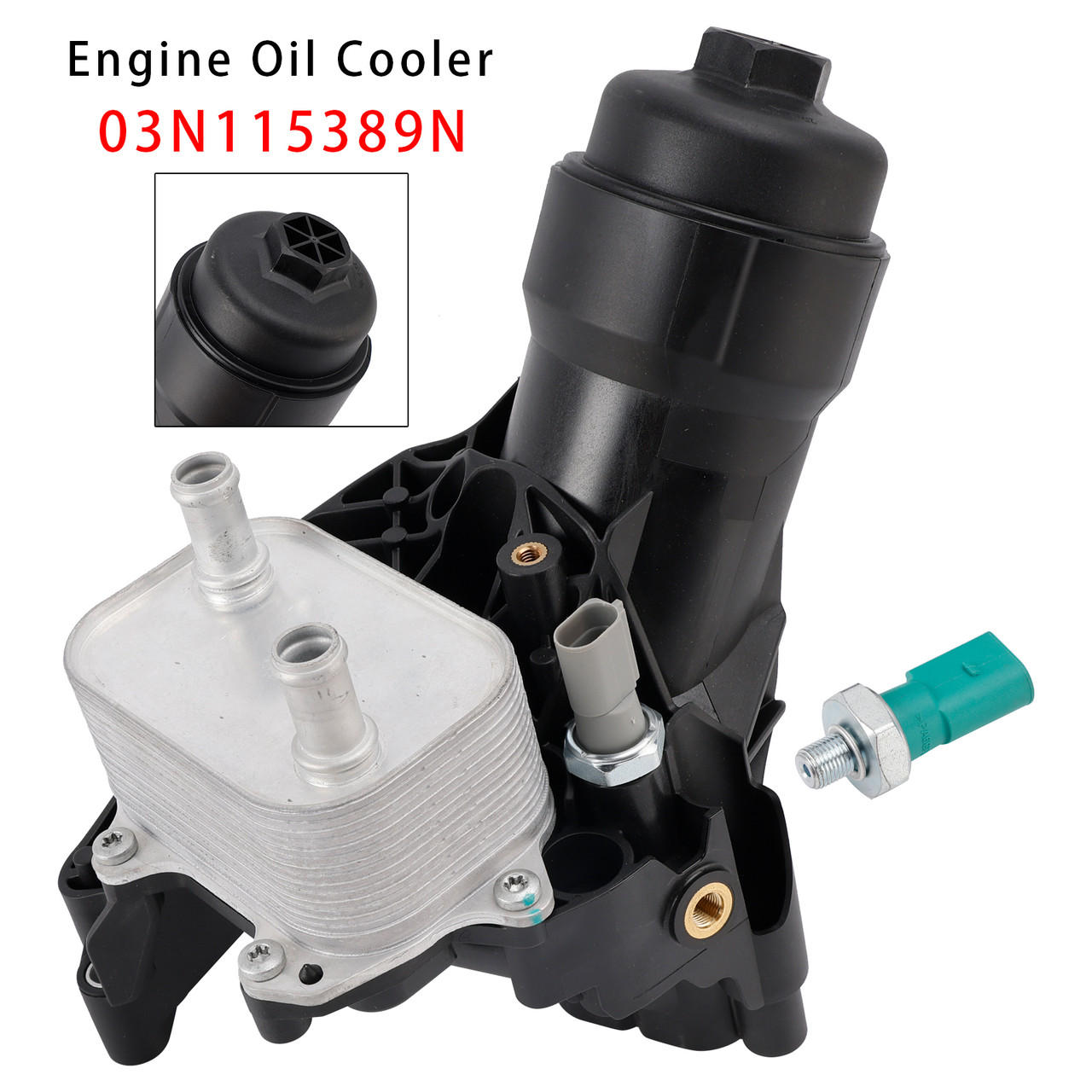 Engine Oil Cooler 03N115389N For Audi VW 2.0 TDI