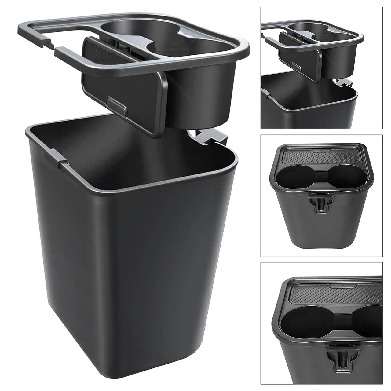 2022-2025 Ford Maverick Trash Can with Cup Holder Multi-Function Generic