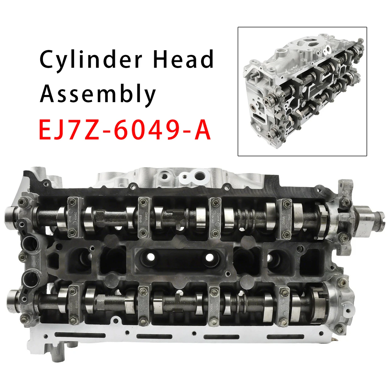 2015-2020 Ford Mustang Edge Explorer EcoBoost 2.0L 2.3L l4 Cylinder Head Assembly EJ7Z-6049-A Generic