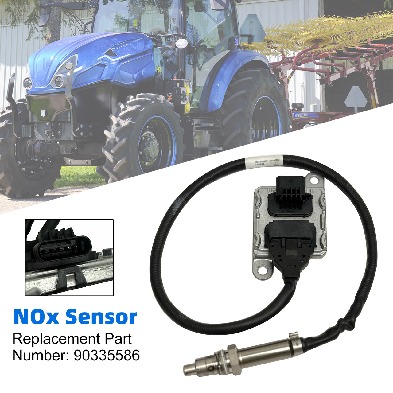 Nitrogen Oxide Sensor NOx Sensor 90335586 For Case IH New Holland Tractors