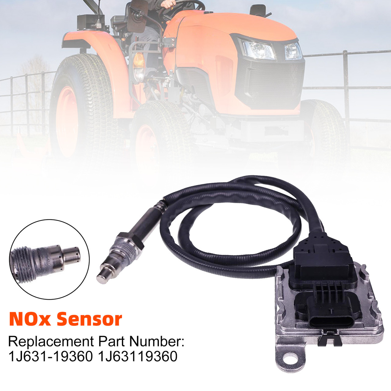 Nitrogen Oxide Nox Sensor 1J631-19360 For Kubota M6-111DTC M6-131DTC SVL95-2S