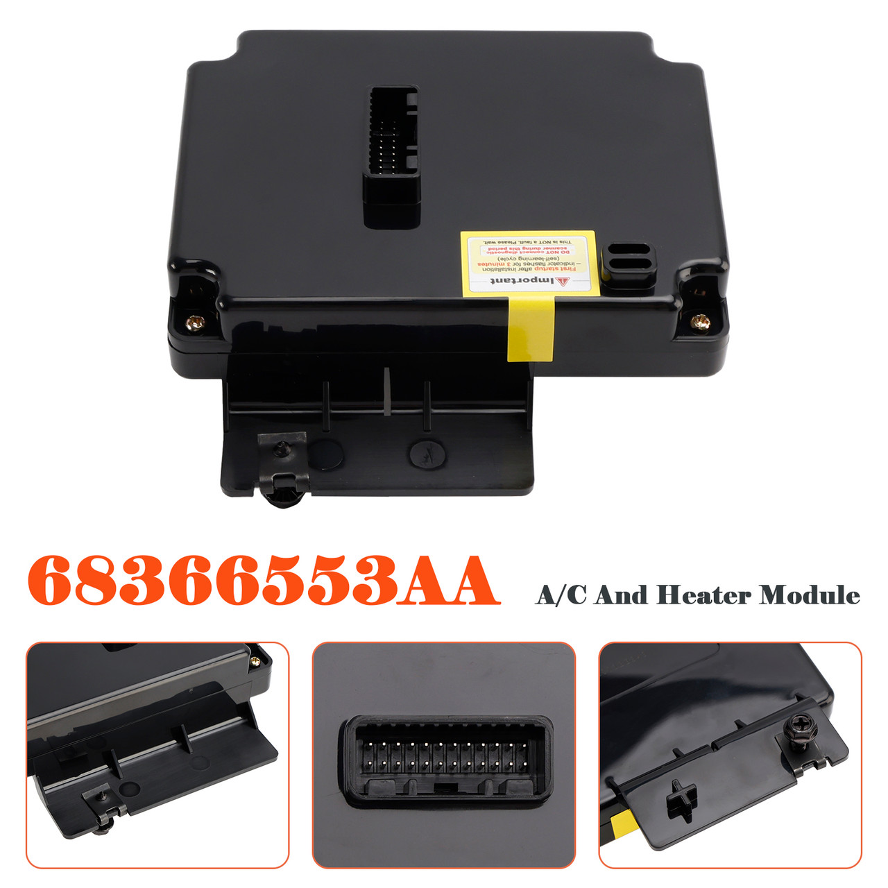 2014-2018 Dodge Ram 2500 3500 4500 5500 A/C And Heater Module 68366553AA Generic