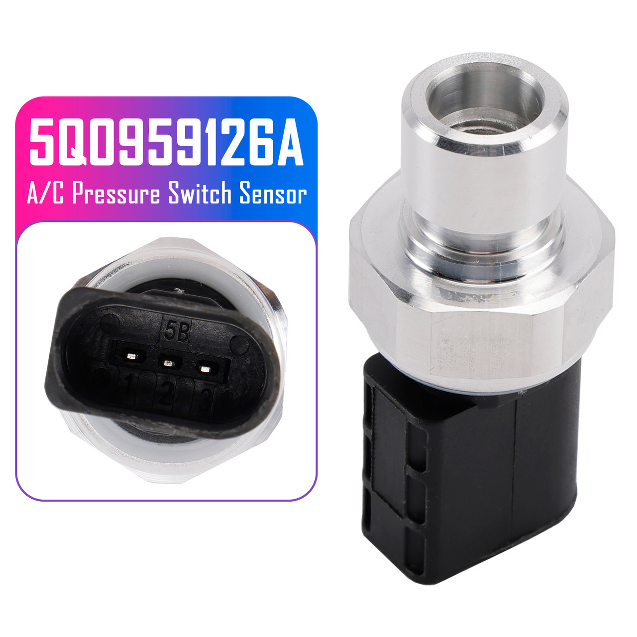 2010-2021 VW Touareg Golf Passat A/C Pressure Switch Sensor 5Q0959126A Generic