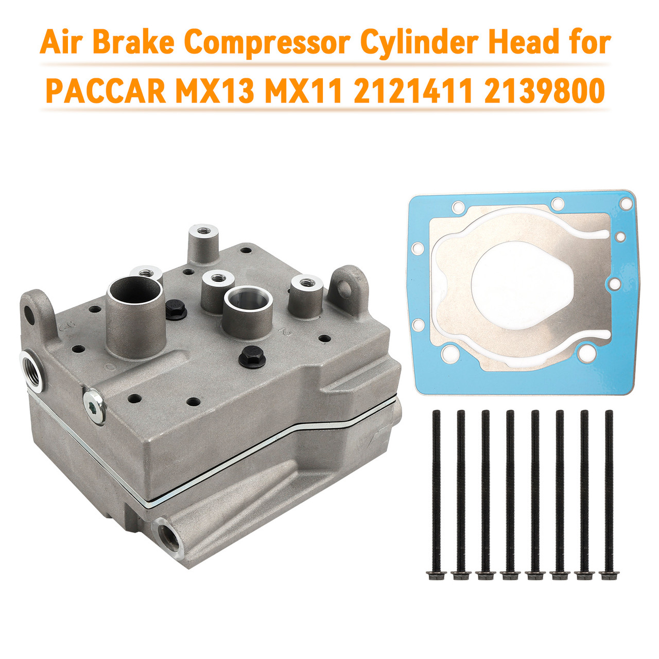 PACCAR MX13 MX11 Air Brake Compressor Cylinder Head 2121411