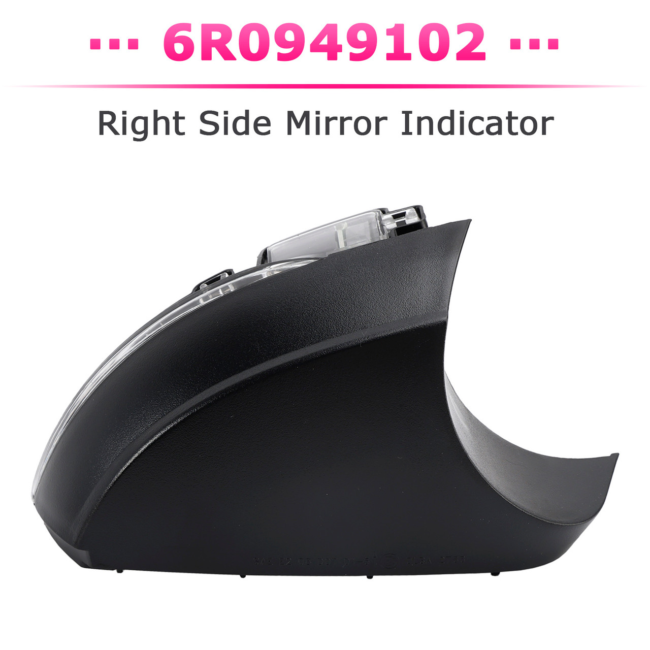 2009-2018 VW Polo MK5 6C Right Side Mirror Indicator Light Lamp Generic