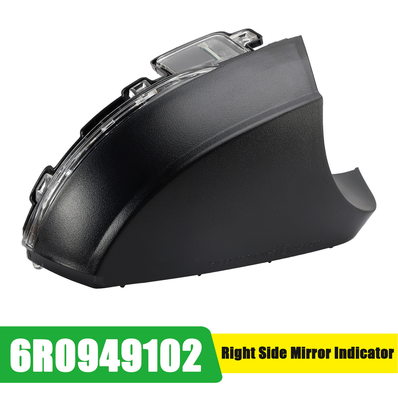 2009-2018 VW Polo MK5 6C Right Side Mirror Indicator Light Lamp Generic