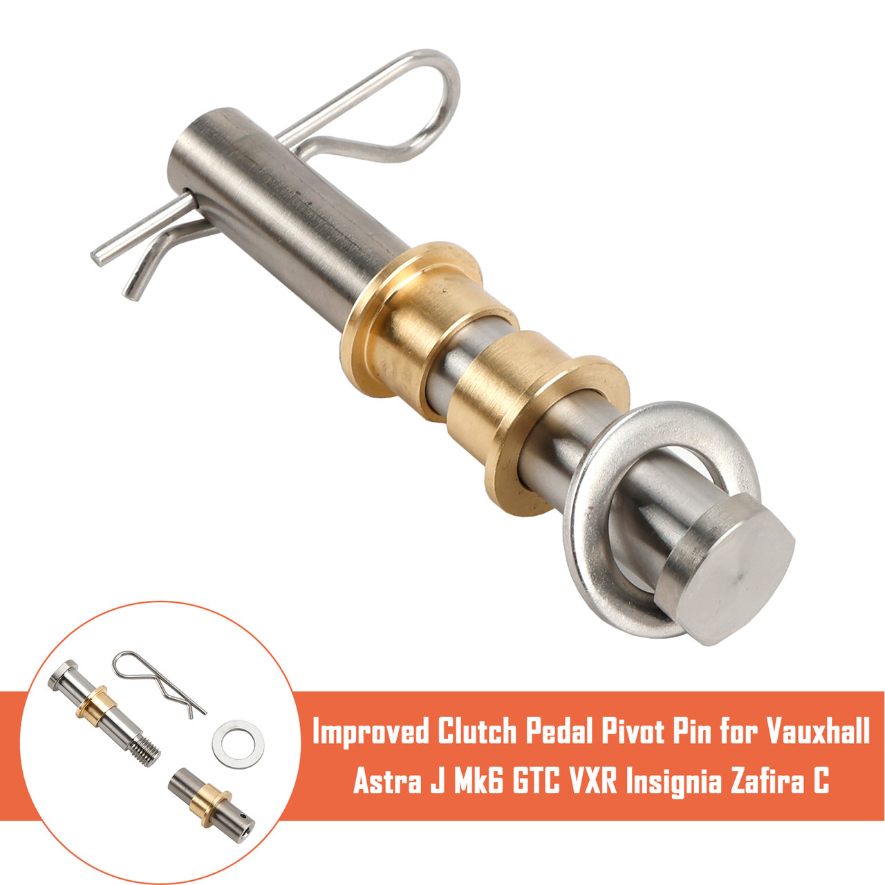Improved Clutch Pedal Pivot Pin for Vauxhall Astra J Mk6 GTC VXR Insignia Zafira C