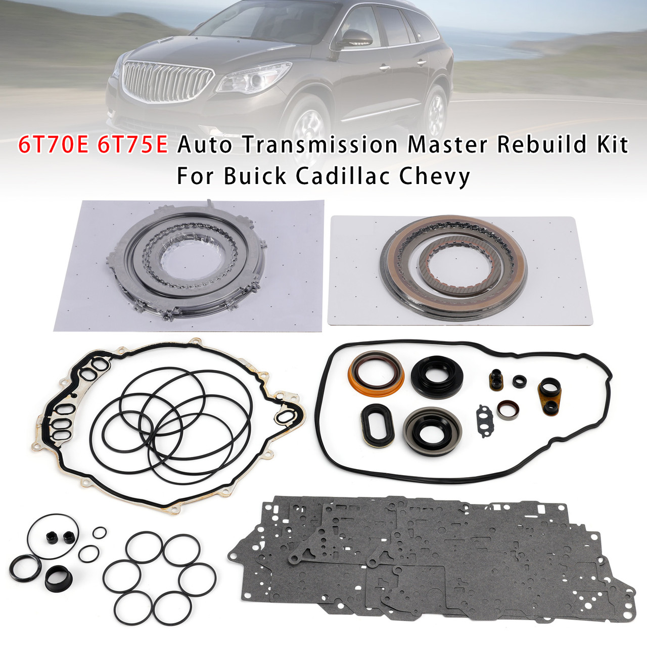 6T70E 6T75E Auto Transmission Master Rebuild Kit For Buick Cadillac Chevy