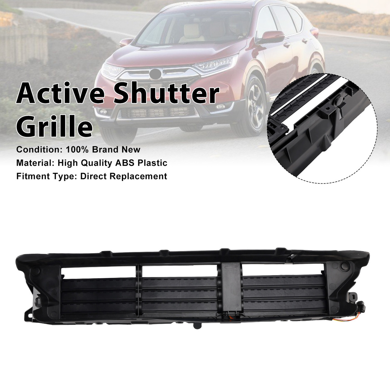 2017-2020 Honda CR-V Lower Active Grille Shutter 71350TLAA01 Generic